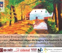 Vernisáž výstavy Nahlédnutí nejenom do krajiny Východních Čech 
