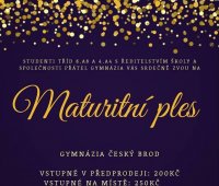 Maturitní ples Gymnázia Český Brod 